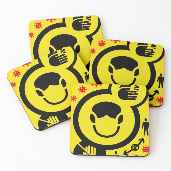 Item preview, COVID safety guide designed and sold by LuksTEESred.