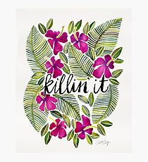 Killin' It – Tropical Pink Photographic Print
