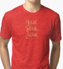 Was auch immer sein wird, wird (Gold Ink) sein Vintage T-Shirt