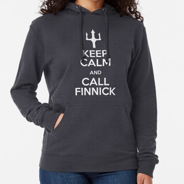 Keep Calm And Call Finnick - Hunger Games Inspired Lightweight Hoodie