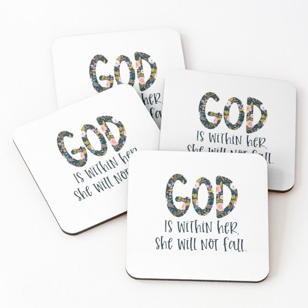 Item preview, Religion Shirt, Inspirational Shirt, God is Within Her She Will Not Fall, Gift for Her, Valentines Shirt, Christian Shirt, God, Motivation designed and sold by ohmysale.