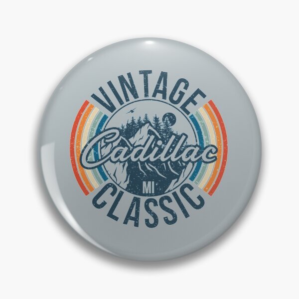 Item preview, Cadillac Michigan Retro Vintage Classic designed and sold by TruleyUnique.