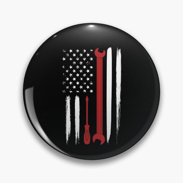 Artikelvorschau, Vintage Handyman Tools amerikanische Flagge entworfen und verkauft von Scratches Tees.