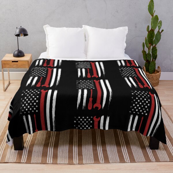 Item preview, Vintage Handyman Tools American Flag designed and sold by Scratches Tees.