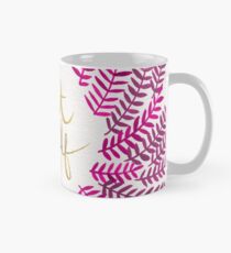 Behandle Yo Self - Gold & Pink Tasse