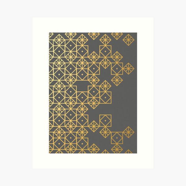 Item preview, Geometric Gold designed and sold by Cat Coquillette.