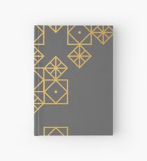 Geometric Gold Hardcover Journal