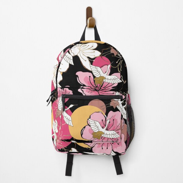 Item preview, Crane flower pattern designed and sold by LittleNippon.