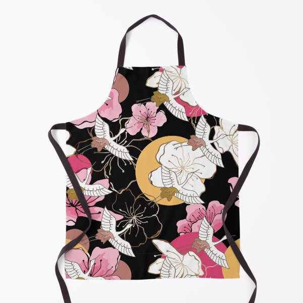 Item preview, Crane flower pattern designed and sold by LittleNippon.