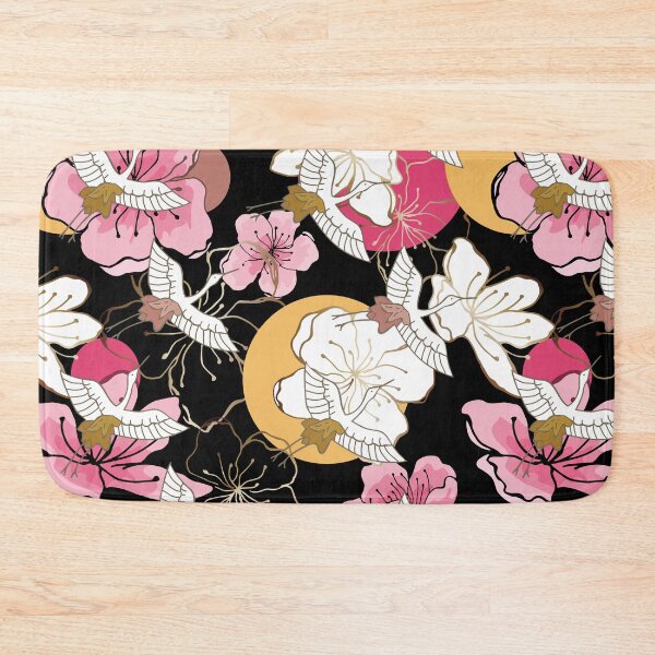 Item preview, Crane flower pattern designed and sold by LittleNippon.