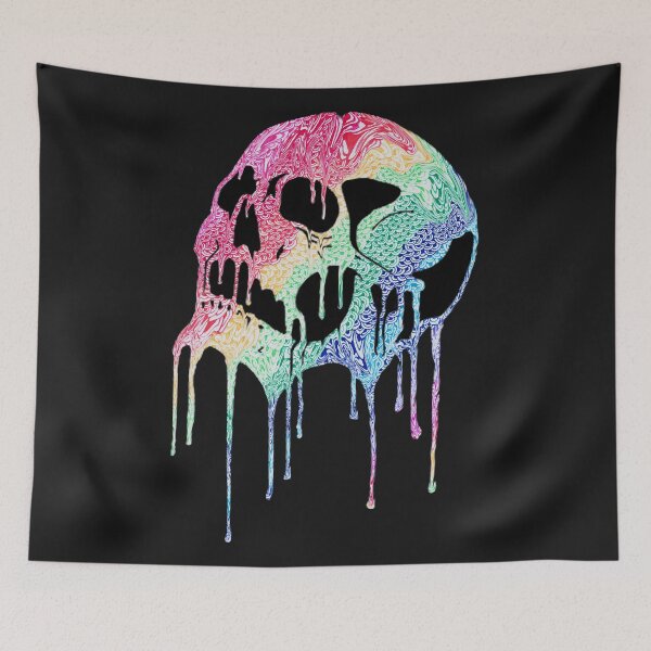 Item preview, Organised Chaos Melting Skull Design designed and sold by Organised  Chaos.