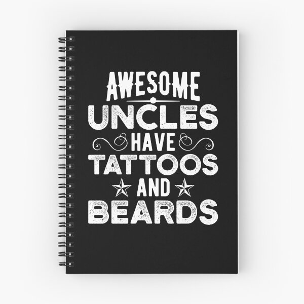 Item preview, Tattoos And Beards Funny Badass Uncles designed and sold by Scratches Tees.