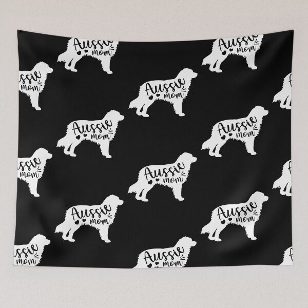 Item preview, Aussie Mom Australian Shepherd Dog designed and sold by Scratches Tees.