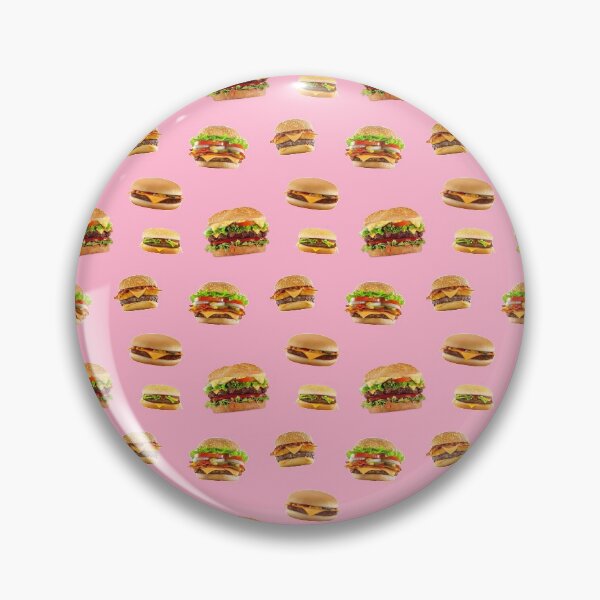 Item preview, Copy of Hamburger Pattern Pink designed and sold by patternarium.