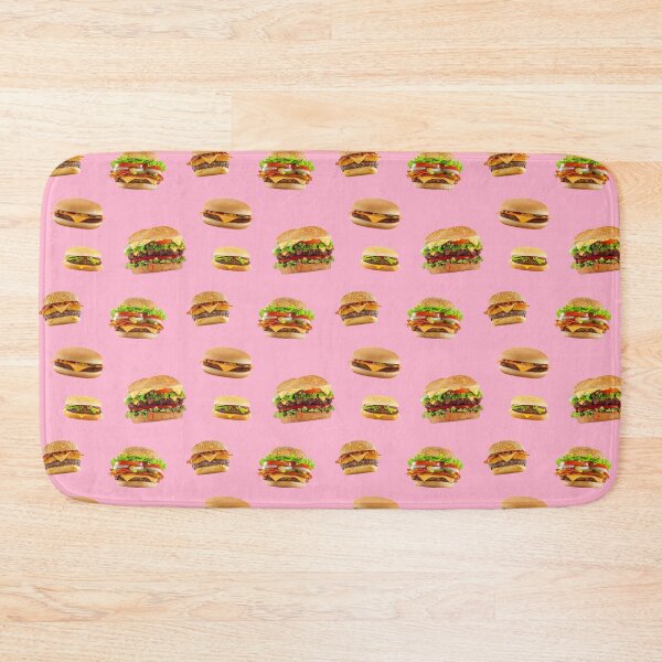 Item preview, Copy of Hamburger Pattern Pink designed and sold by patternarium.