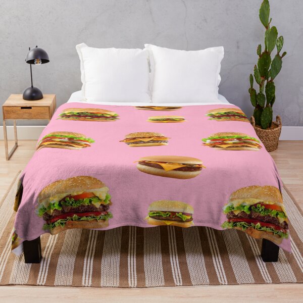 Item preview, Copy of Hamburger Pattern Pink designed and sold by patternarium.