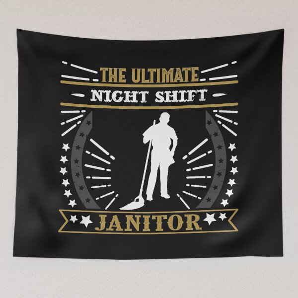 Item preview, night shift janitor designed and sold by Ashi17.