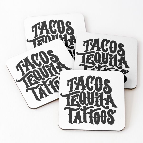 Item preview, Tacos Tequila Tattoos designed and sold by ValentinaHramov.