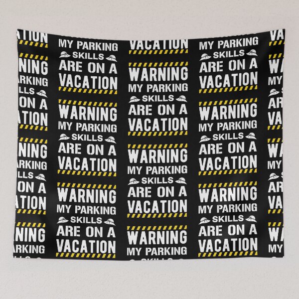 Item preview, Parking Skills Funny Bad Parker Joke designed and sold by Scratches Tees.