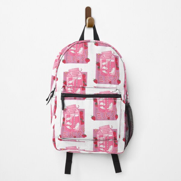 Item preview, Retro 90s Strawberry Milk Shake Funny Japanese Kawaii Milk designed and sold by glenn-designer.