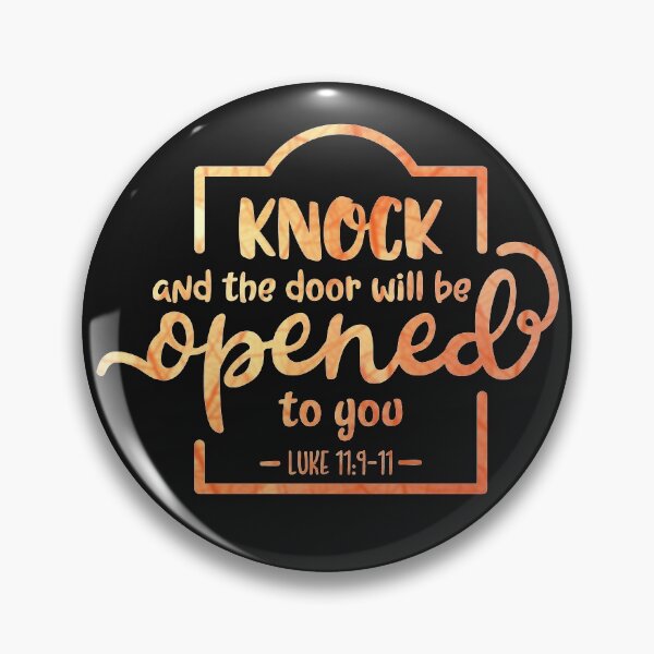 Item preview, Copy of Bible Quote - Knock and the Door Will Be Opened designed and sold by jeyel7.