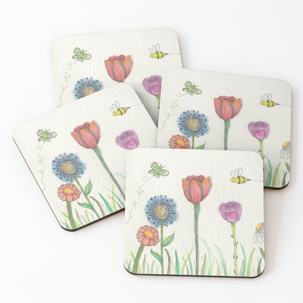 Item preview, Whimsical Flower Garden - The Beginning designed and sold by Nettesview.