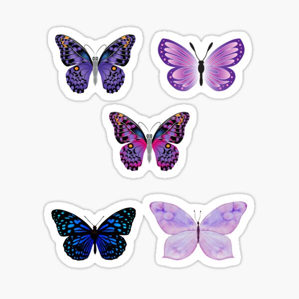 Butterfly Sticker Set Sticker