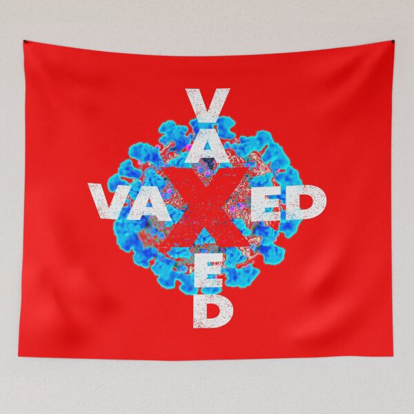 Item preview, Vaxed blue virus designed and sold by vibeno1.