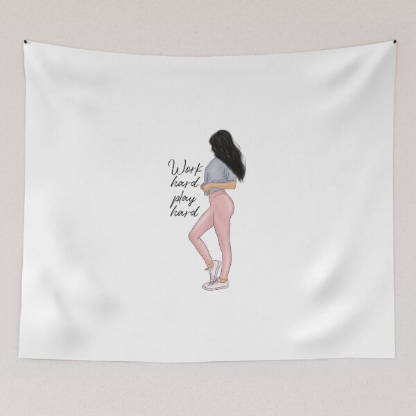 Item preview, Fitness girl with black hair designed and sold by CsillaDreams.