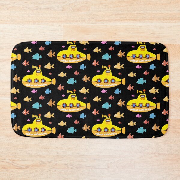 Item preview, Submarine with multi color fishes cartoon. designed and sold by angelisart.