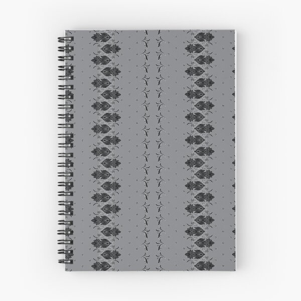 Item preview, Vintage floral ornate with gray background, elegant floral abstract ornament designed and sold by mashmosh.