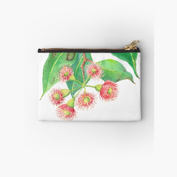 Item preview, Red flowering eucalyptus with gumnuts designed and sold by Zoya Makarova.