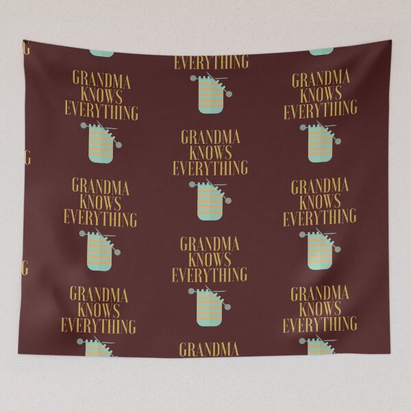 Item preview, Grandma knows everything designed and sold by Viktorinos.