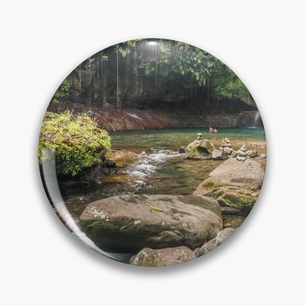 Item preview, Saut de la Lezarde waterfall, Guadeloupe designed and sold by reisefoto.