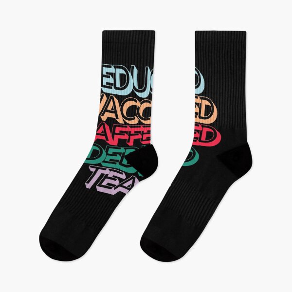 Item preview, Educated Vaccinated Caffeinated Dedicated Teacher designed and sold by Destine99.