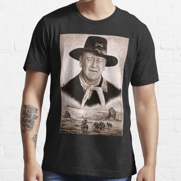 john wayne cowboy shirt