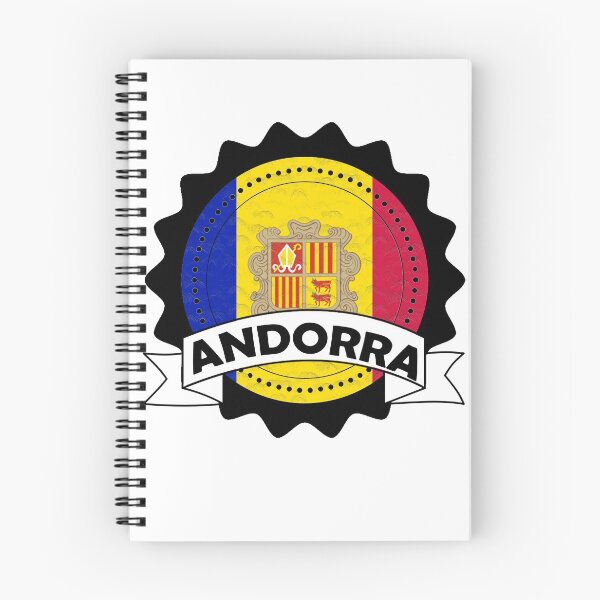 Item preview, Andorra Emblem-Badge-Flag designed and sold by Gina-Driada.