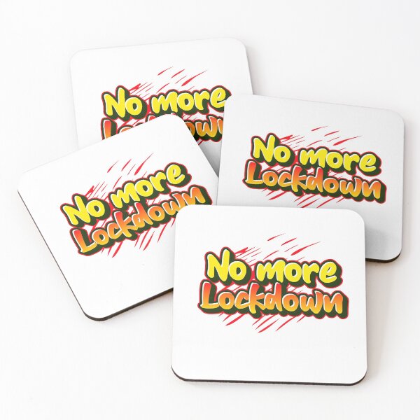Item preview, No more lock down designed and sold by Ahmad Al Gariby.