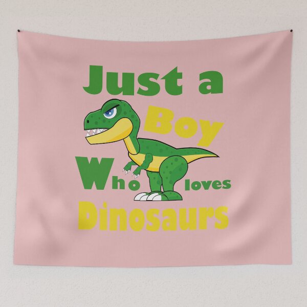 Item preview, Just a Boy Who Loves Dinosaurs designed and sold by wijit.