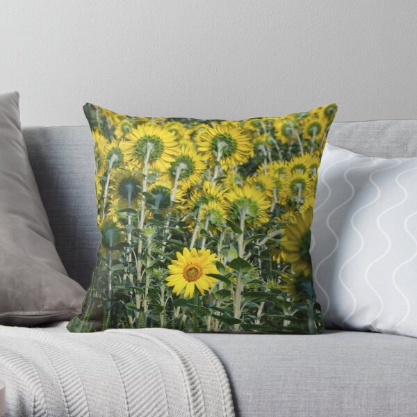 A different drummer Throw Pillow