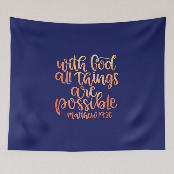 Item preview, With God All Things Are Possible designed and sold by jeyel7.
