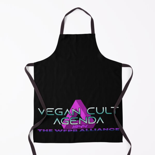 Item preview, Vegan cult agenda the WFPB alliance - dark BG designed and sold by reIntegration.