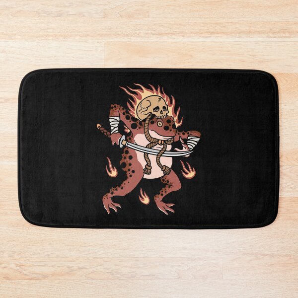 Item preview, Old School Tattoo Style Ninja Frog T Shirt Design designed and sold by Parkerzz.