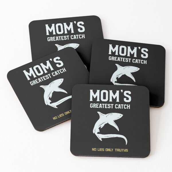 Item preview, Moms Greatest Catch No Lies Only Truths Fishing designed and sold by WPahat.