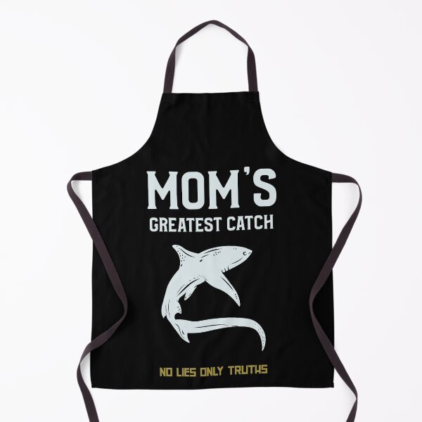 Item preview, Moms Greatest Catch No Lies Only Truths Fishing designed and sold by WPahat.