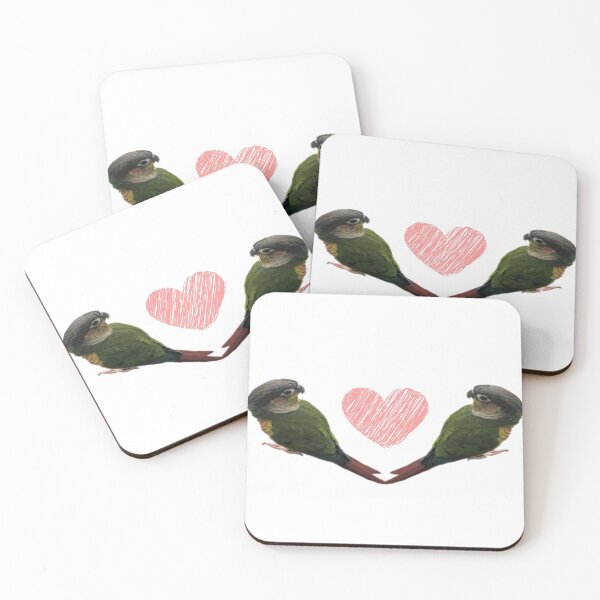 Item preview, Green Cheek Conure design | cute bird | Small Parrot | Parakeet | Parrot lover | I love my conure designed and sold by TatianaLG.