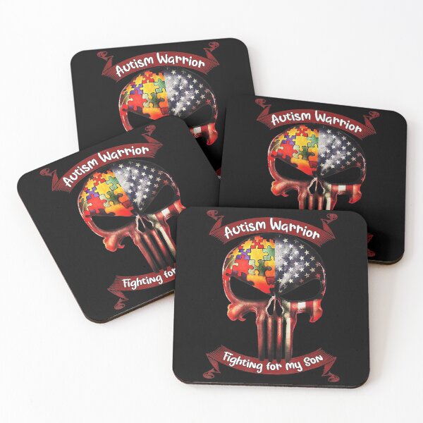Item preview, Autism Warrior Fighting For My Son | Gift For Veteran Day | Gift For Son designed and sold by ThuyPhamStore.