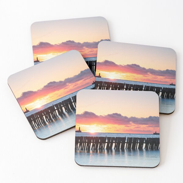 Item preview, Mouth of the Tyne Sunrise designed and sold by Rob Cole Photography.