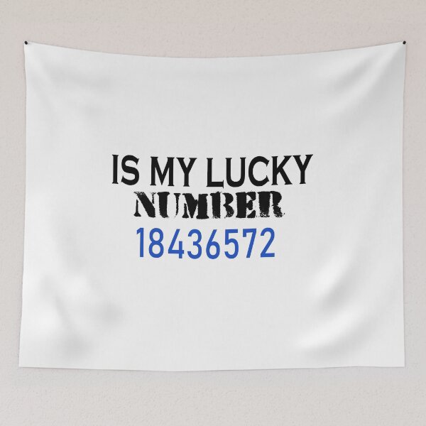 Item preview, Fuuny online order 18436572 is my lucky number, Gift idea for lovers of online shopping designed and sold by Mac Store.