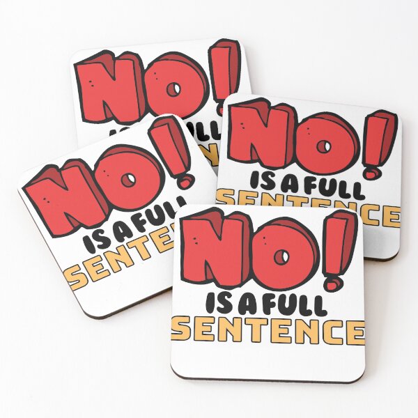 Item preview, No Is A Full Sentence designed and sold by Gamers Hub.